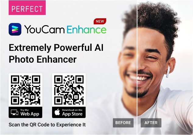 “بيرفكت كورب” تطلق تطبيق “YouCam Enhance” الجديد كلياً