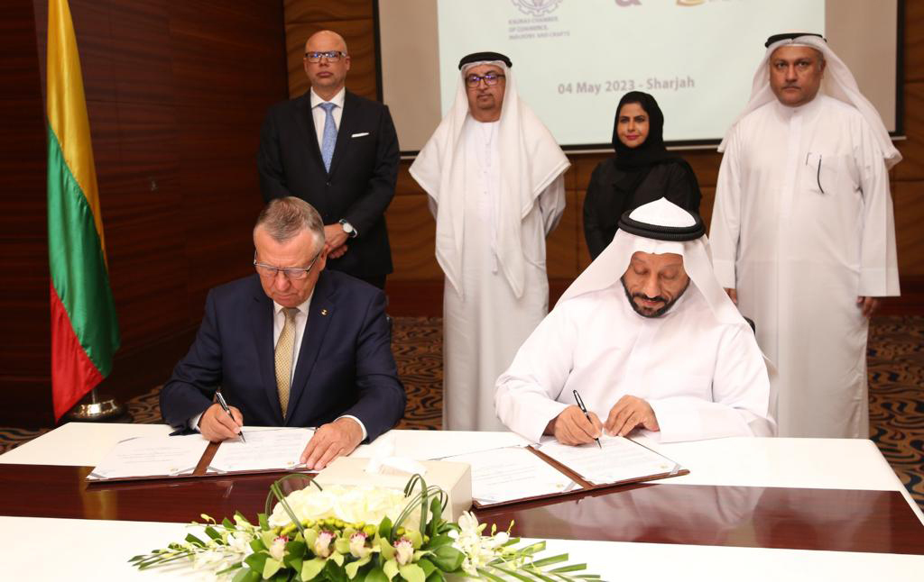 “ملتقى الأعمال الإماراتي الليتواني” يشهد توقيع مذكرة تفاهم لإنشاء أول مجلس أعمال مشترك