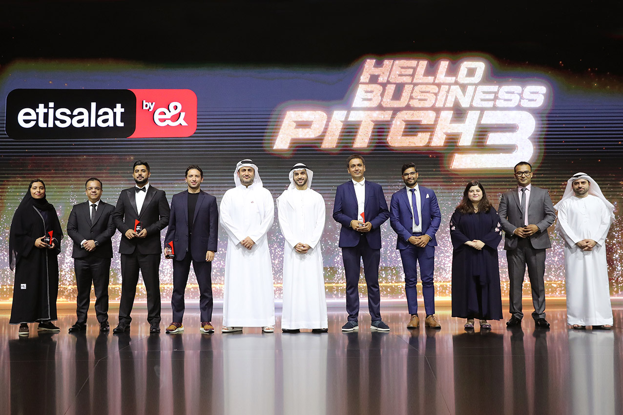 اتصالات من &e تحتفي بالفائزين في منافسة Hello Business Pitch 3