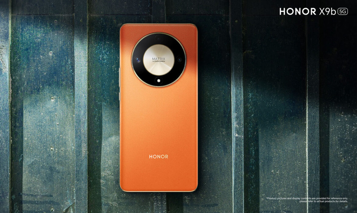 شركة HONOR تكشف عن هاتفها HONOR X9b 5G الجديد بتقنيات متطورة وتصميم فريد