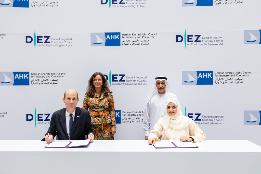شراكة بين سلطة دبي للمناطق الاقتصادية المتكاملة والمجلس الألماني- الإماراتي المشترك للصناعة والتجارة