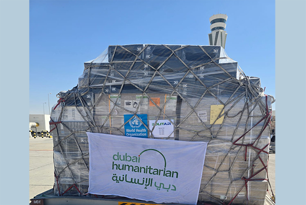 “دبي الإنسانية” تنقل جواً إمدادات طبية حيوية بالتعاون مع منظمة الصحة العالمية تعزيزاً لجهود مكافحة إيبولا في الكونغو الديمقراطية