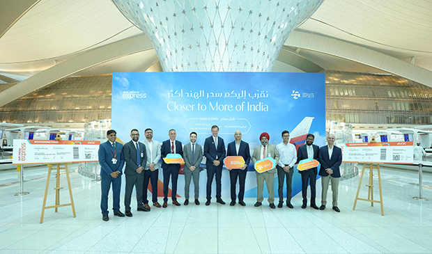 مطارات أبوظبي وطيران الهند إكسبريس تطلقان رحلات مباشرة من مطار زايد الدولي إلى وجهات هندية جديدة